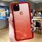 Transparent Gradient Bumper Candy Colors iPhone Case