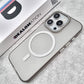 Corrugated Pattern Smokey Magnetic Wireless Charge Matte Case