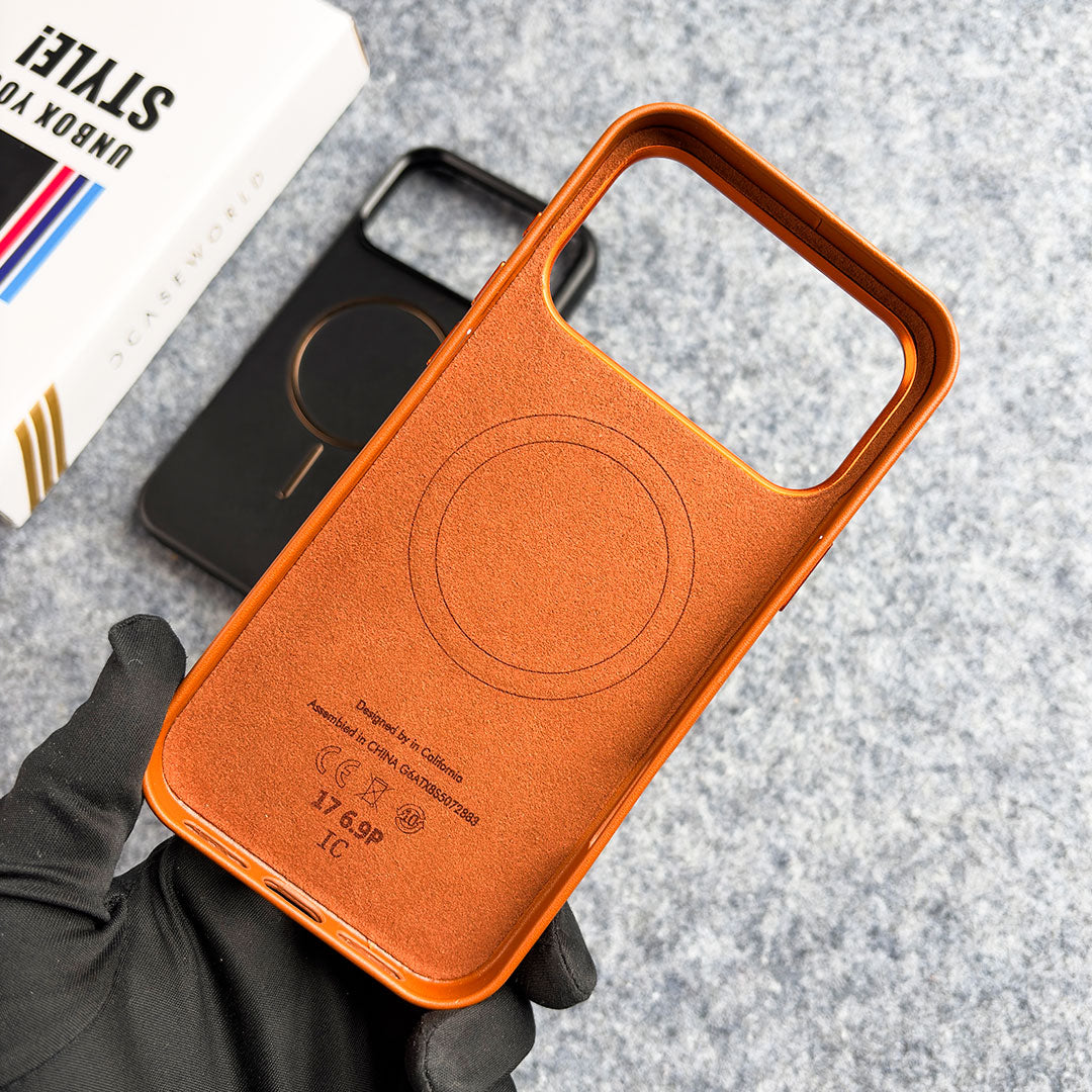 Velora MagSafe Leather Case