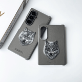 Santa Barbara – Alpha Grey Wolf Embroidered Case