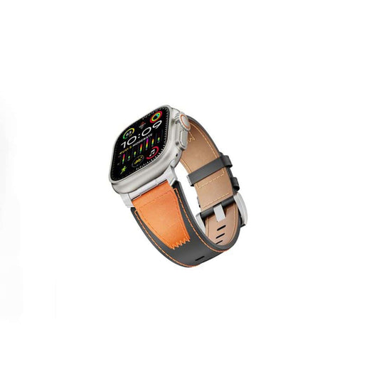 Premium Grade Leather Dual Color Strap (42/44/45/49mm)
