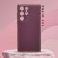 Electroplating Leather Case with Camera Protection for S22 Ultra