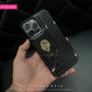 Premium Patent and Croco Pattern Leather Case