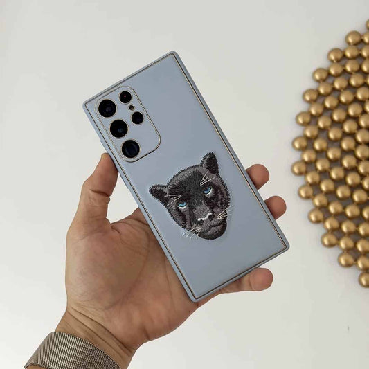 Premium TPU Embroidered Case For S22 Ultra