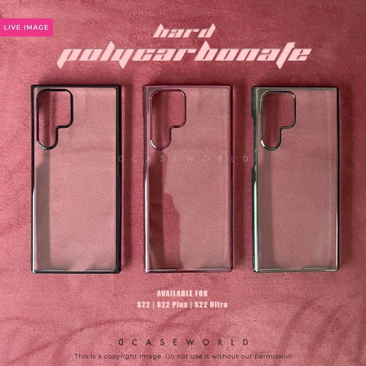 Super Glossy Bumper Hard PC Case