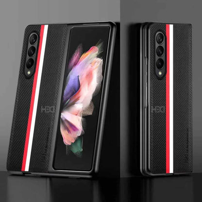 HBD Premium Fabric Leather Case for Fold 4