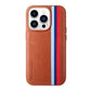 HBD Tri Stripes Premium Leather Case