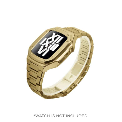 Full Metal Luxury Stainless Steel Case with Metal Belt (44-45MM)