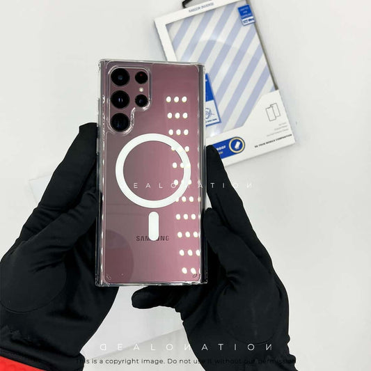 R A I G O R Inverse MagSafe Clear Case S22 Series