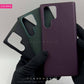 Premium Leather Logo Case for S22 Ultra