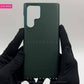 Premium Leather Logo Case for S22 Ultra