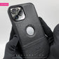 HBD Logo Cut Leather Case with Microfibre Lining