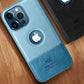 HBD Logo Cut Leather Case with Microfibre Lining