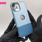 HBD Logo Cut Leather Case with Microfibre Lining