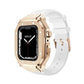 Luxury Stainless Steel Case with Silicon Strap (44-45MM)