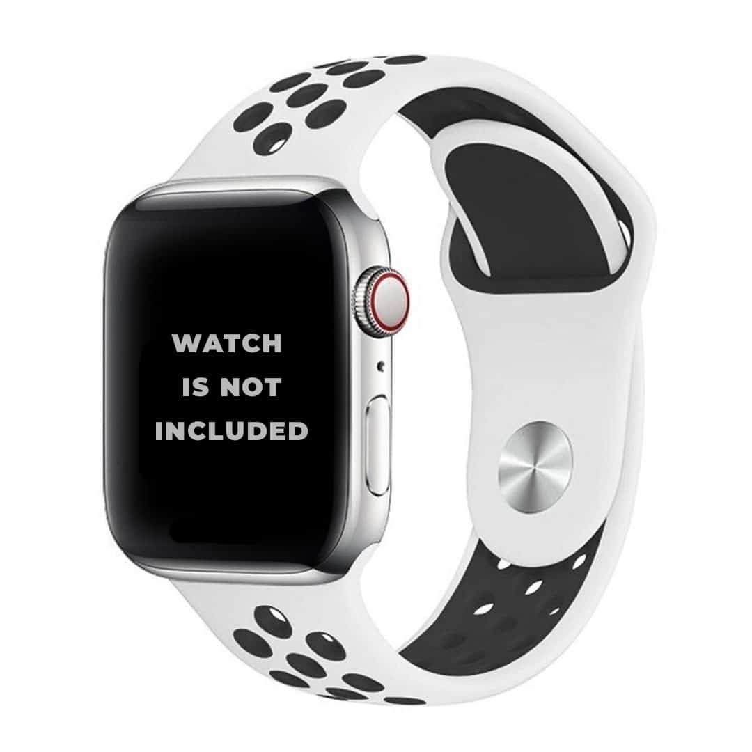 White NK Apple Watch Band (42-44MM)