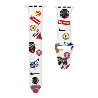 Designer Silicone Apple Watch Band 42-44MM