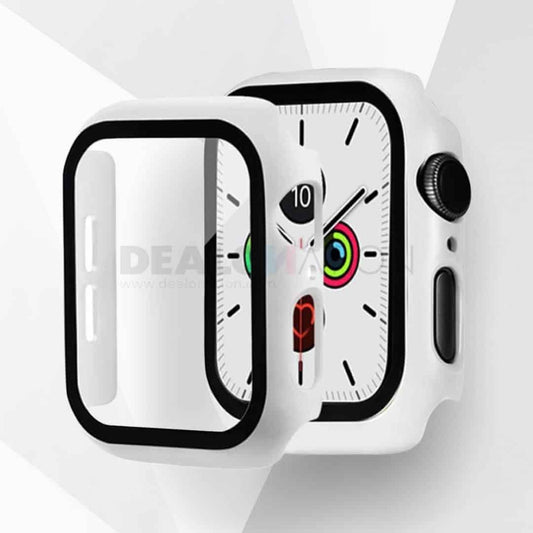 Apple Watch Case with 9H Tempered Glass - Series 6/5/4/3/2/1