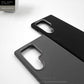 X-LEVEL Magnet Series PC+PU Leather Case with Titanium Camera Ring - S24 Ultra 