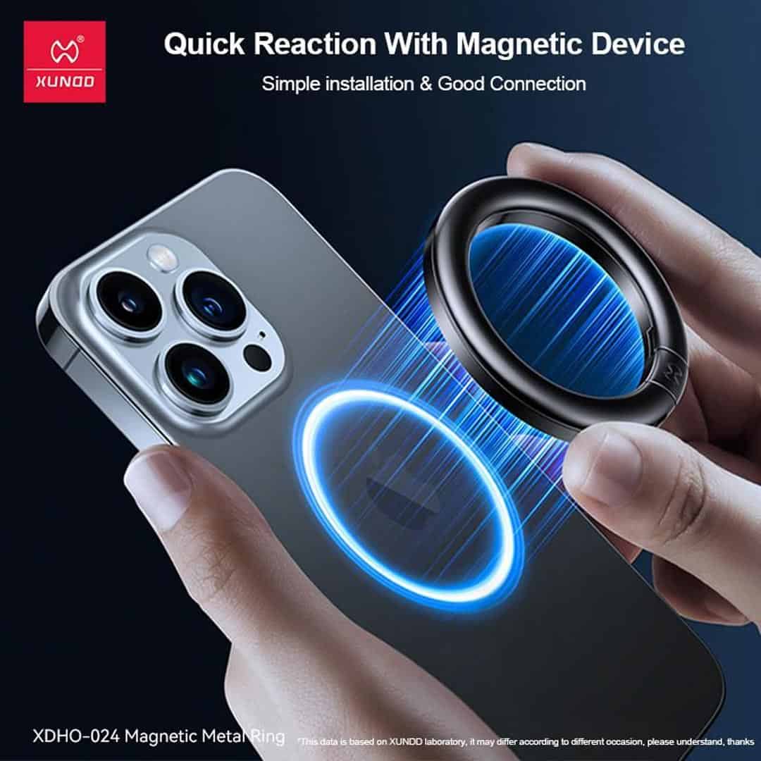 XUNDD Metal Magnetic (MagSafe) Ring Holder 🧲 (ONLY RING)
