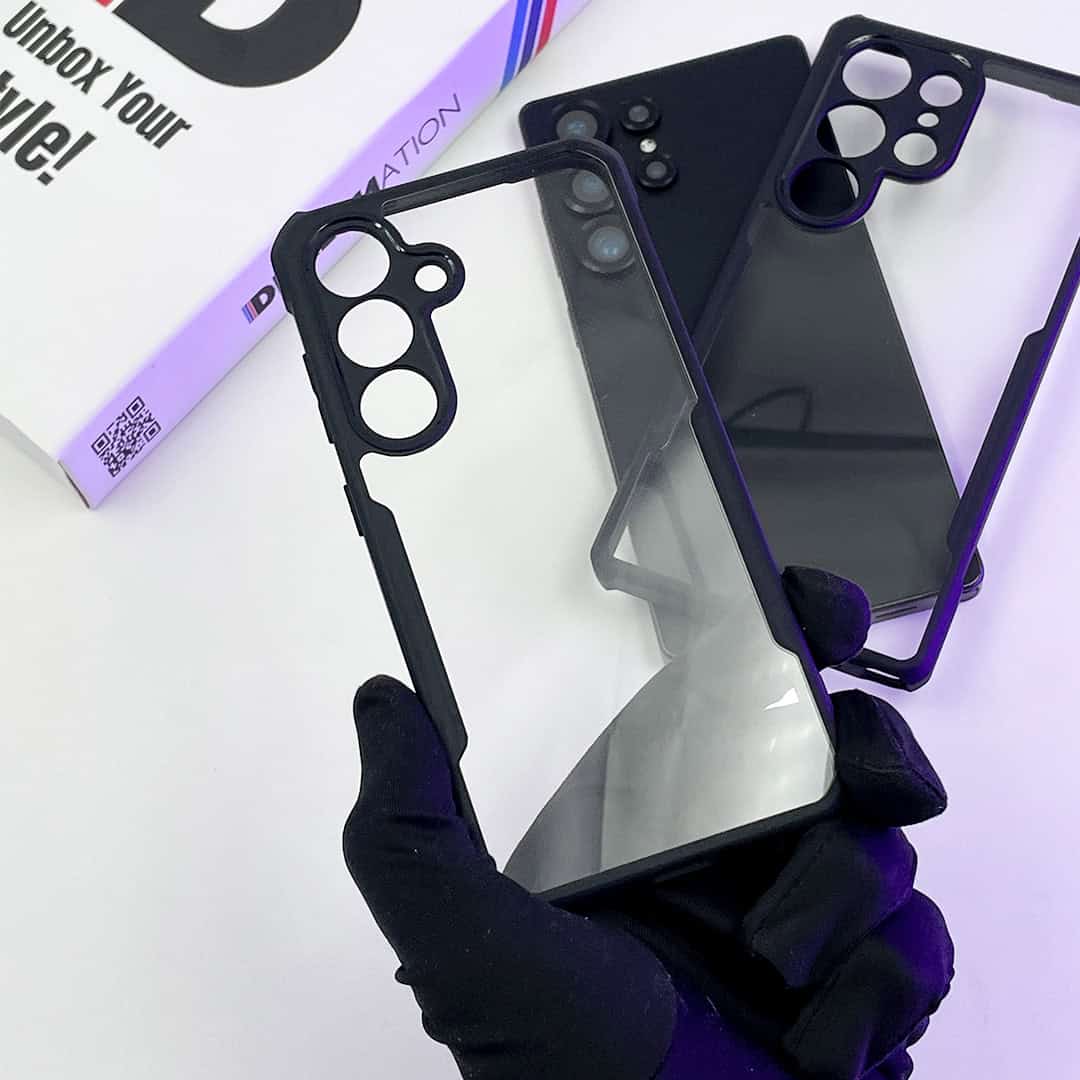 XUNND Ultra HD Clear Case with Camera Protection Holes