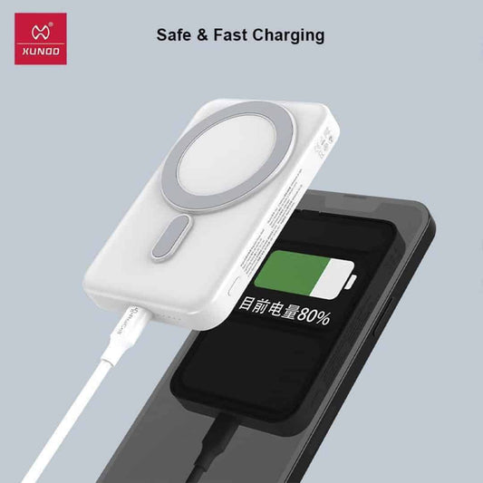 XUNOD MagSafe Wireless Power Bank 10,000 MAH