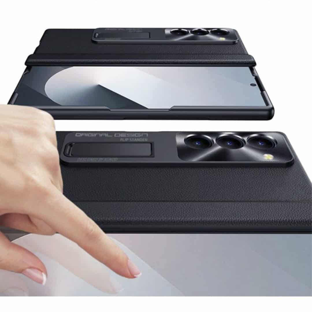 Xunod PrimeStand Leather Shield Case For Galaxy Z Fold 6