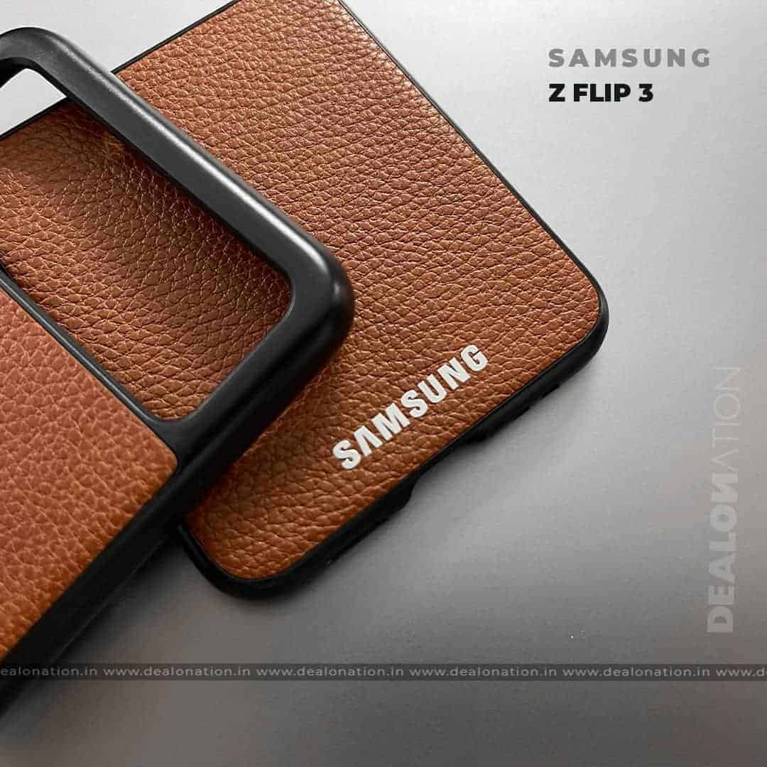 Leather Series Samsung Z Flip 3