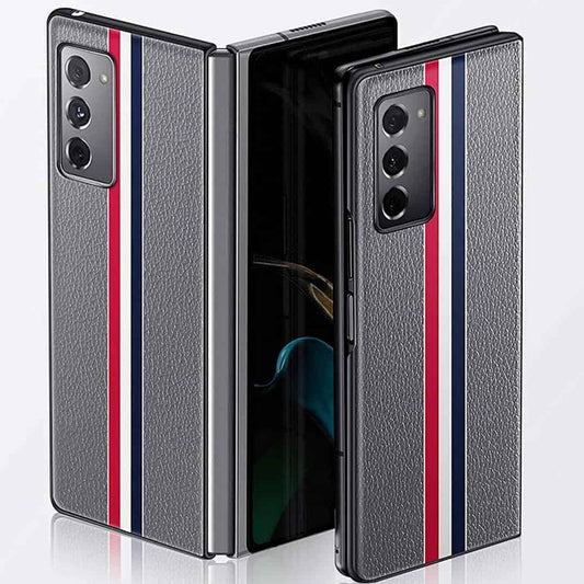 Z Fold 2 Samsung Leather Luxury Case