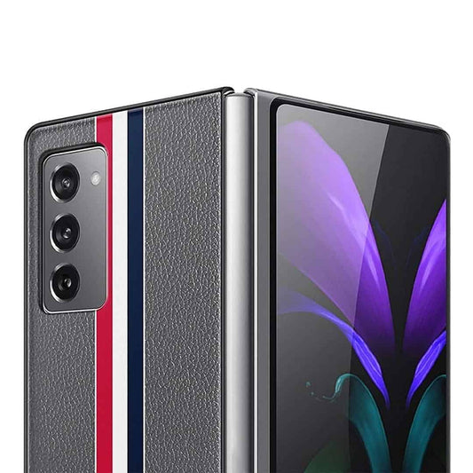 Z Fold 2 Samsung Leather Luxury Case