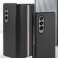 Premium Leather Flip Case For Z Fold 3