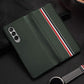 Premium Leather Flip Case For Z Fold 3