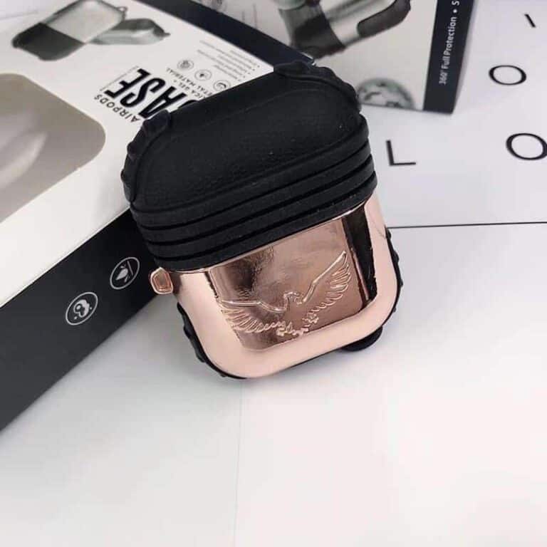Eagle Metal + SilicaGel AirPods Case