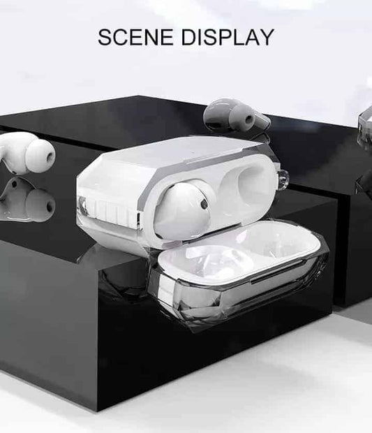 Diamond Cut Transparent AirPods Pro Case