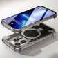 EvoEdge – Rimless Premium Leather & Aluminum Case with Magnetic Stand