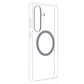 Clear View Magnetic Case with Alloy Camera Shield For S25 Ultra