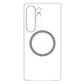 Clear View Magnetic Case with Alloy Camera Shield For S25 Ultra