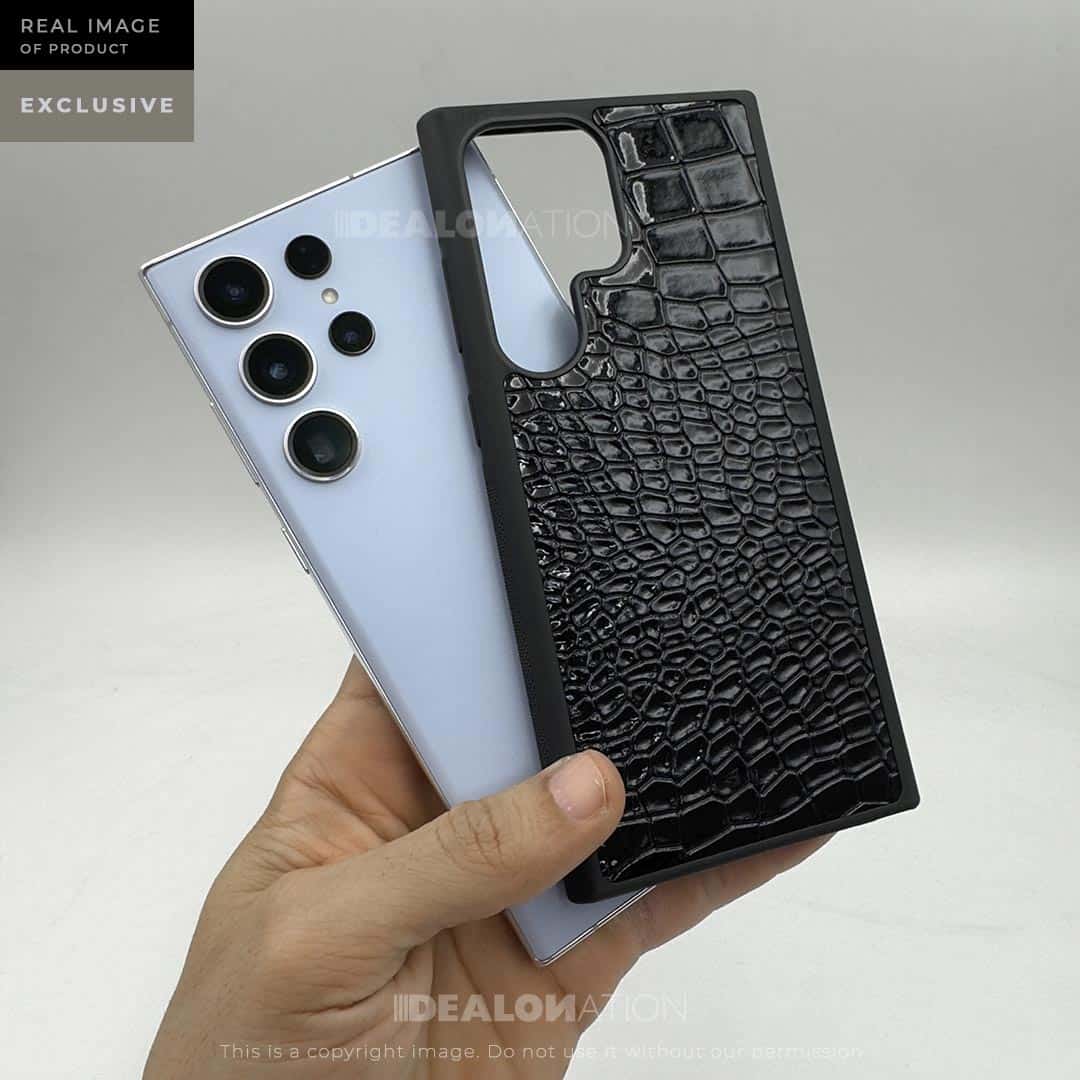 Luxury Croco Patent Leather Case (Copy)