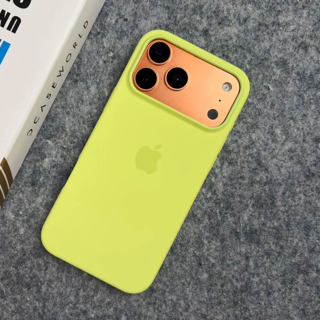 Silicone Case with MagSafe For iPhone