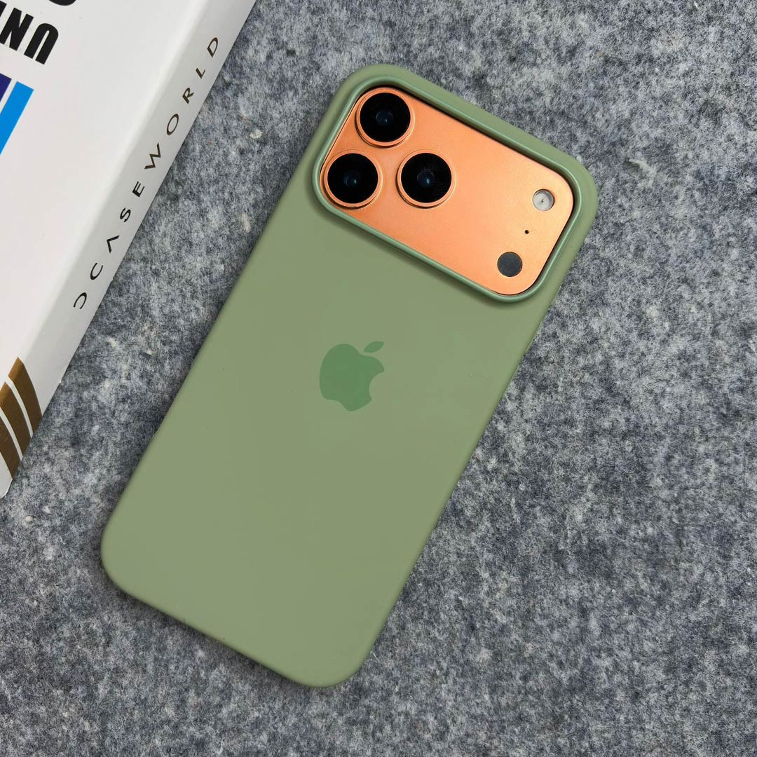 Silicone Case with MagSafe For iPhone