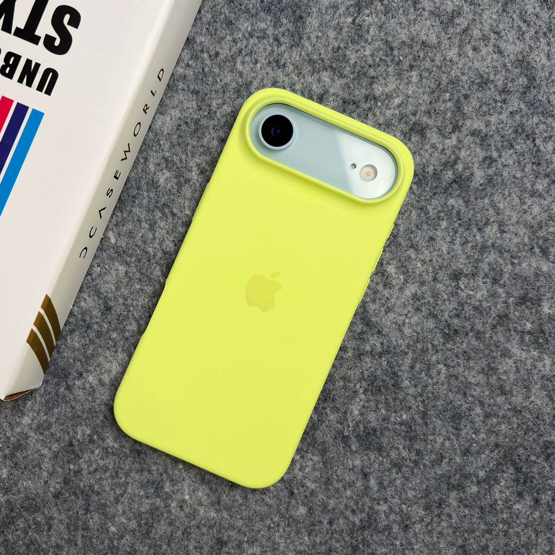 Silicone Case with MagSafe For iPhone