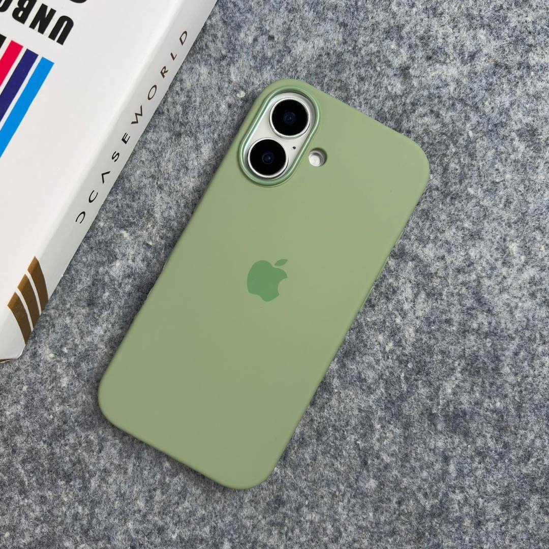 Silicone Case with MagSafe For iPhone