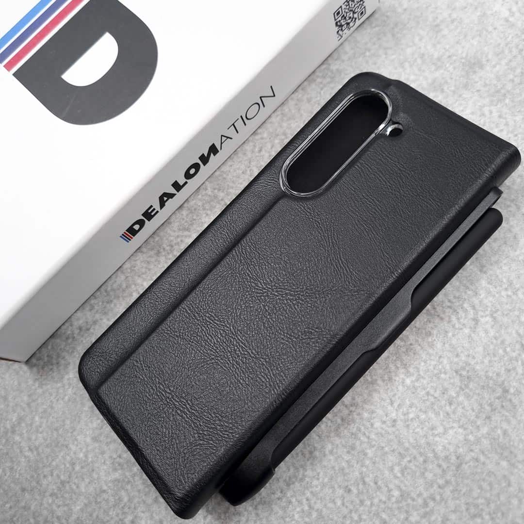 Premium Leather Flip for Z Fold 6 + S Pen