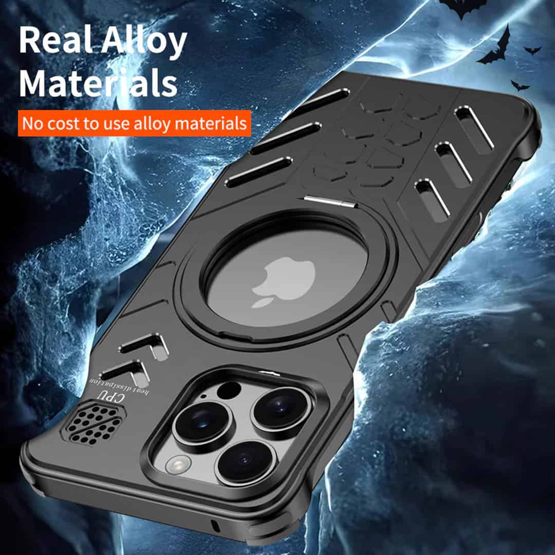 Bat-Man Armour Case with 360° Kickstand for iPhone