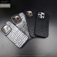 K A J S A Premium Leather + Embroidered Case with Titanium Alloy Ring