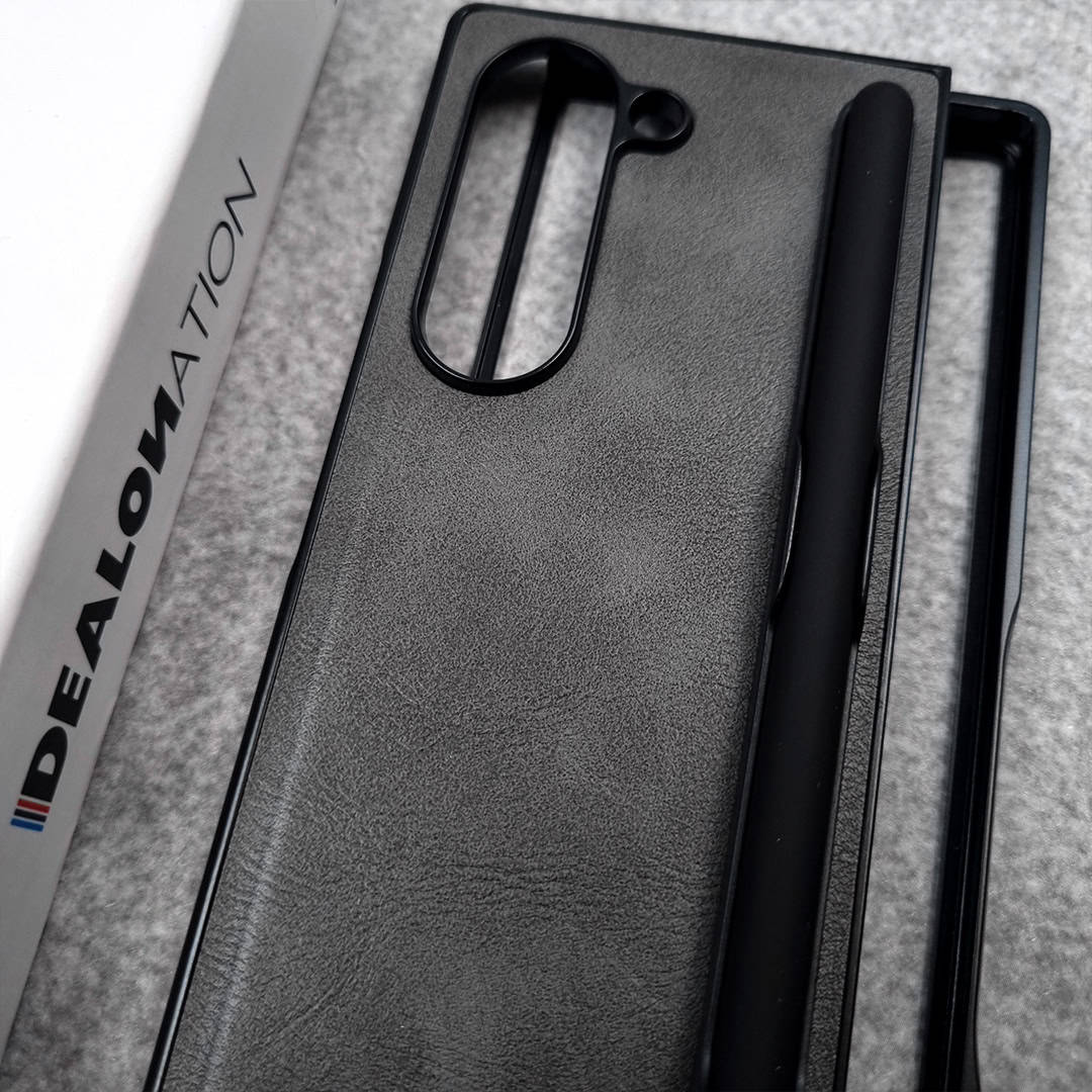 Samsung Galaxy Z Fold 6 PU Leather + Pen Case