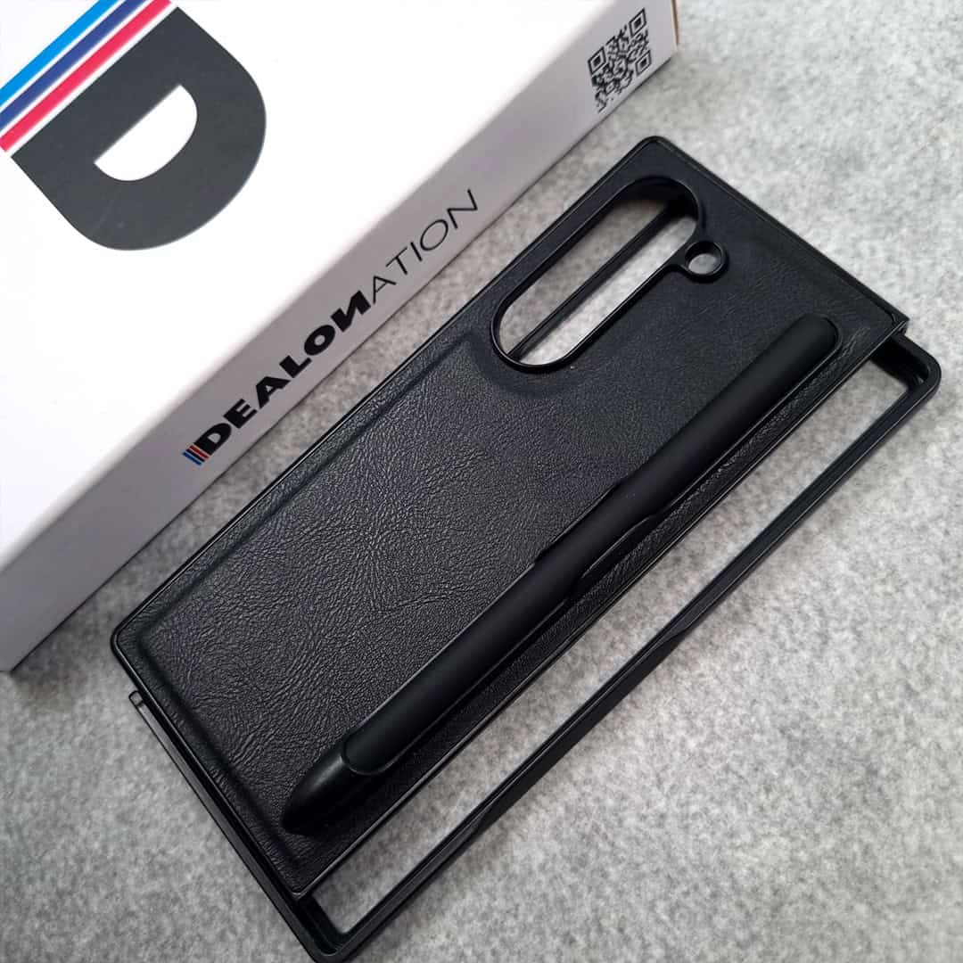 Samsung Galaxy Z Fold 6 PU Leather + Pen Case