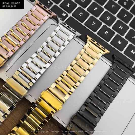 Luxury Stainless Steel Strap – 49/45/44/42 MM (watch not included)