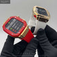 Luxury Stainless Steel Case with Silicon Strap (44-45MM)