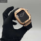 Luxury Stainless Steel Case with Silicon Strap (44-45MM)